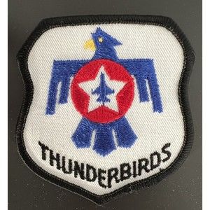 United States Air Force THUNDERBIRDS Air Demonstration  Squadron Patch